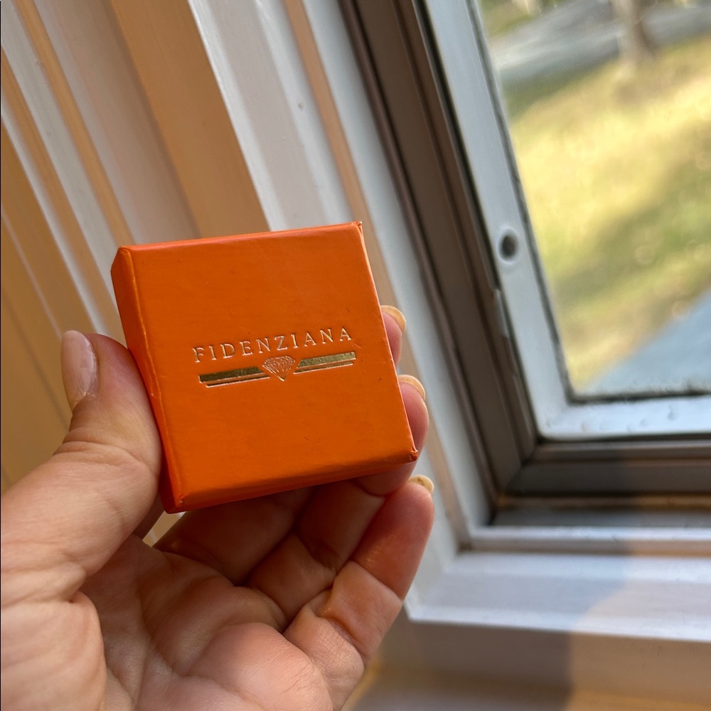 Silver and Lab Sapphire/Topaz Ring - Picture 6 of 6